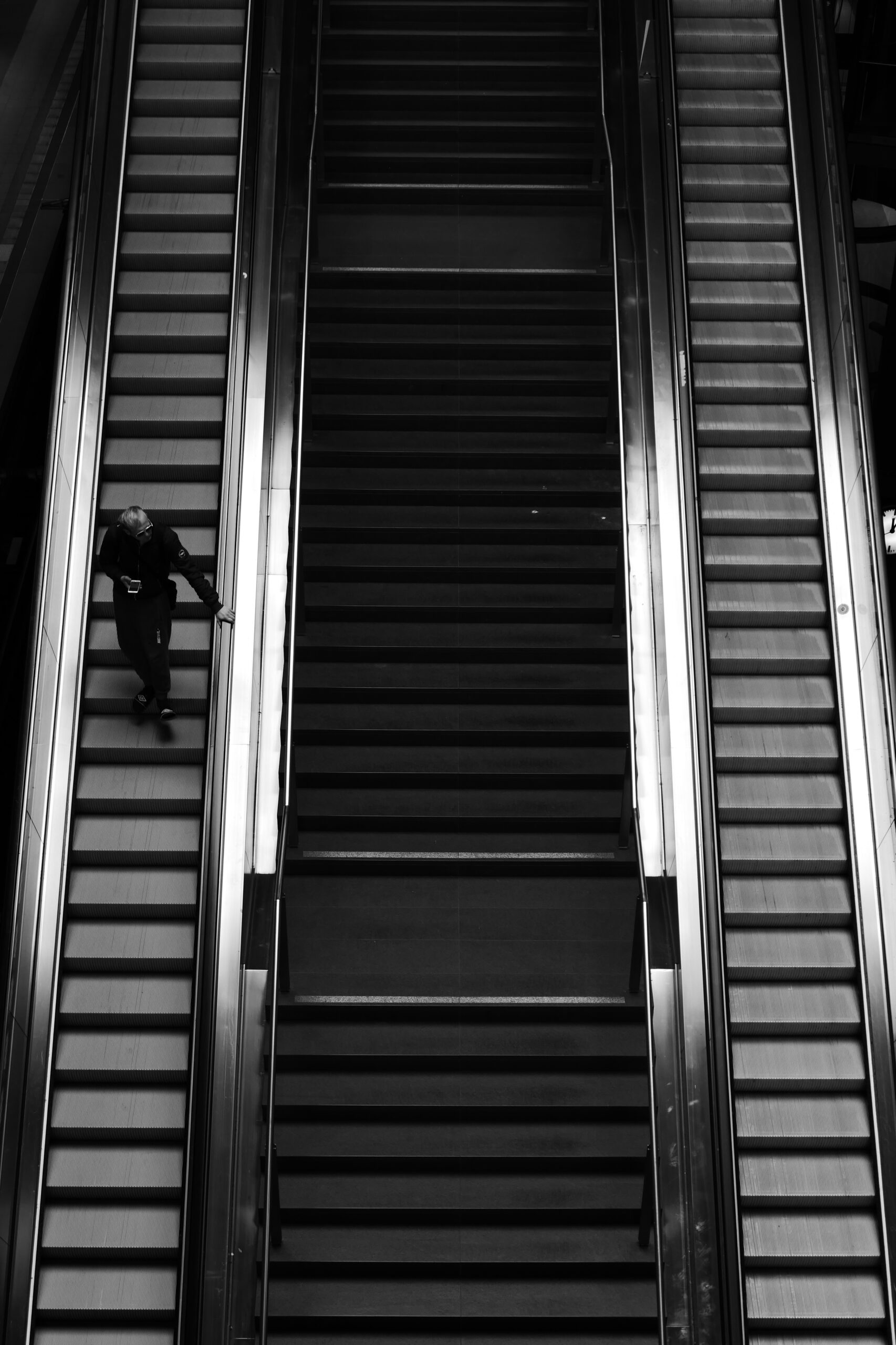 Treppe (80cm x 60cm, gerahmt)